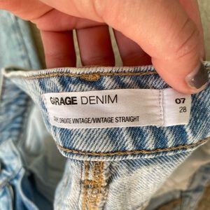 Garage vintage straight